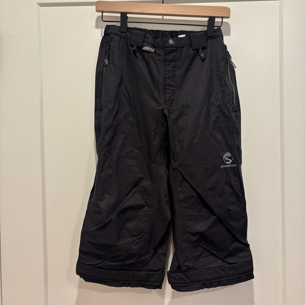 Showers Pass Women Black Artex Waterproof Cycling Knickers Rain Pants Small